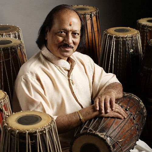 Carnatic music vocalist performing with mridangam